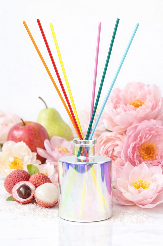 Lychee Blush Colorburst Reed Diffuser
