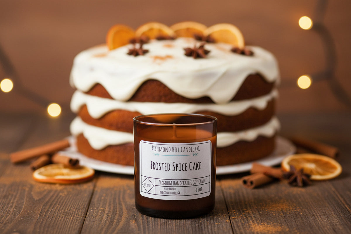 Frosted Spice Cake