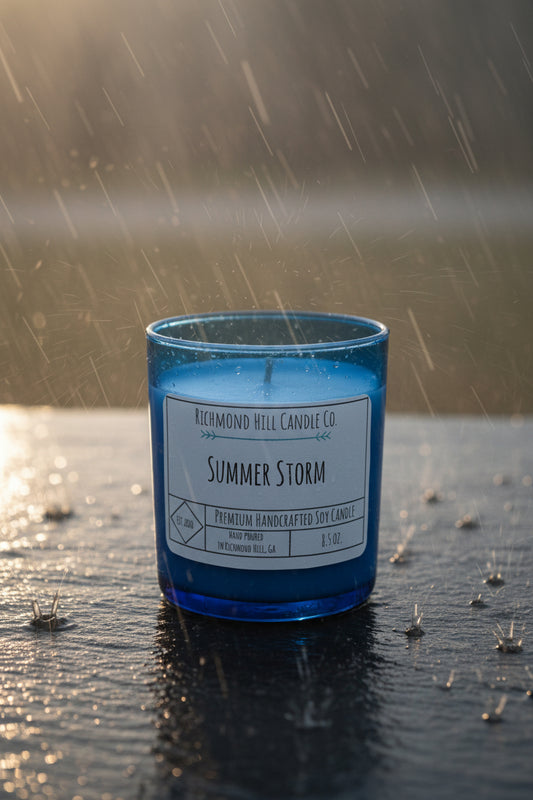 Summer Storm (Blue Jar)